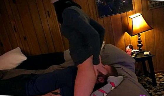 Huge Tits Slut Sucks and Ride Her Sex Toys, порно видео