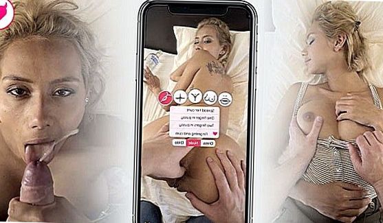 Она просто взяла эту недвусмысленную ситуацию в свои руки и трахнула парня мокрой киской, порно видео